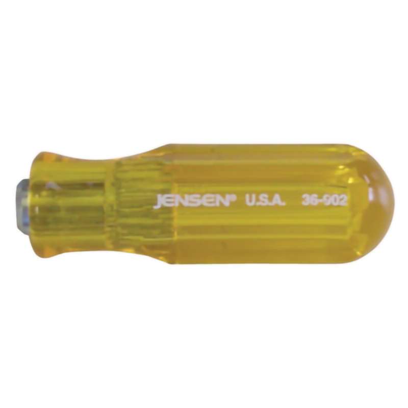 Handle, 3-1/8" L, Plastic, Yellow